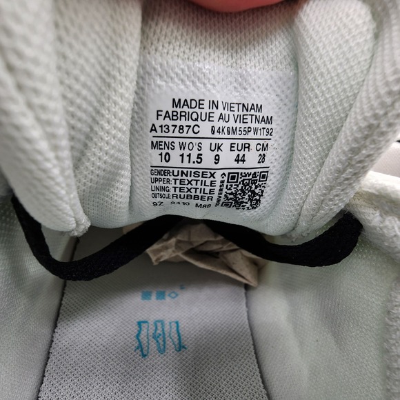 Converse Sport Casual Ox‎ Shoes Mens 10 White Black Low Sneakers NEW PLS READ - Picture 8 of 11